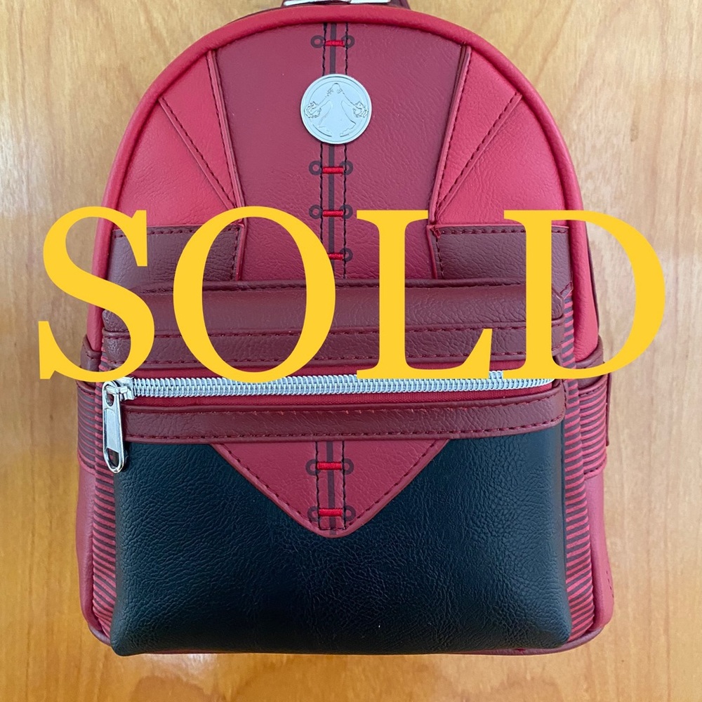 Loungefly Scarlet Witch Wanda Cosplay Backpack